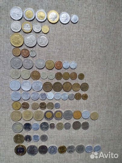 Монеты из разных стран