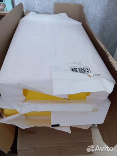 Бумага a4 желтая