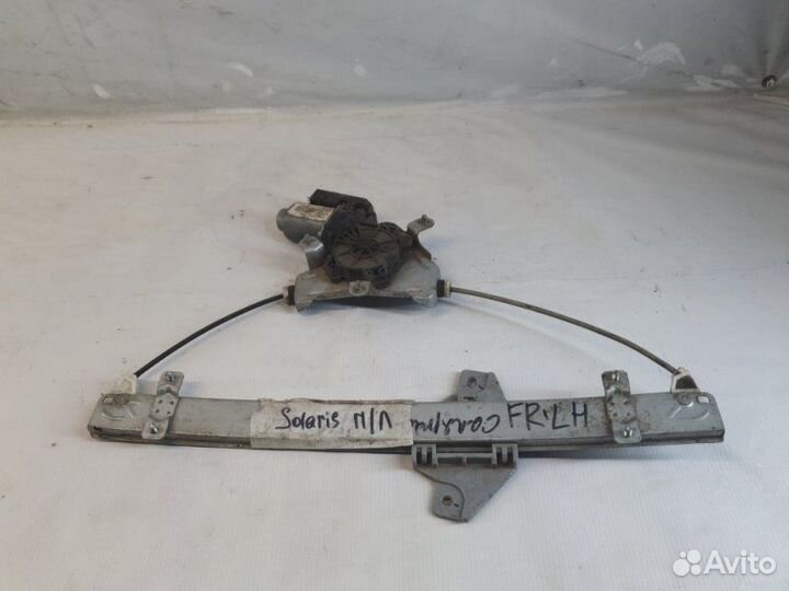Стеклоподъемник передний левый Hyundai Solaris