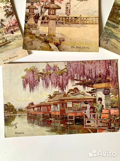 Открытки 1910 Японско-Британская выставка редкость