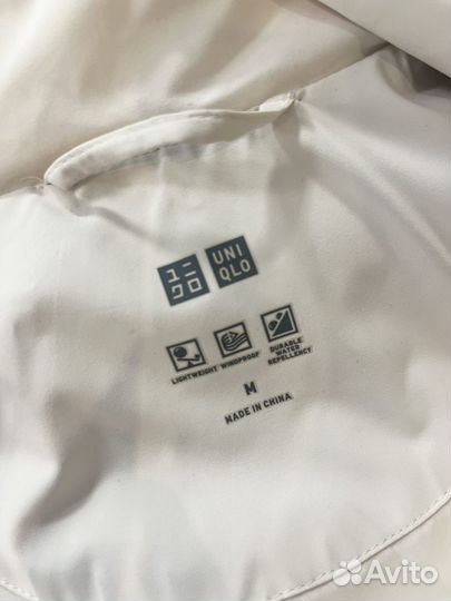 Uniqlo пуховик женский бесшовный