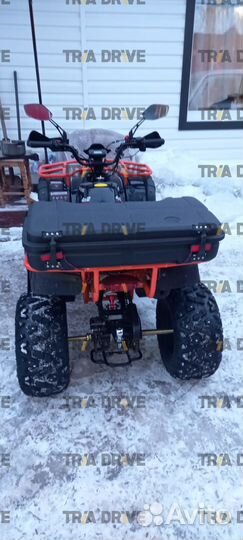 Кофр PZ 1000 на квадроцикле 125куб