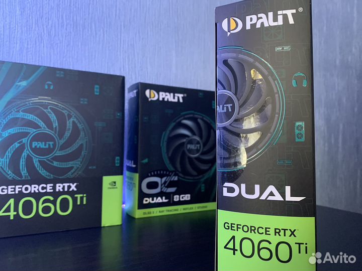 Новая Palit GeForce RTX 4060 Ti Dual OC 8GB