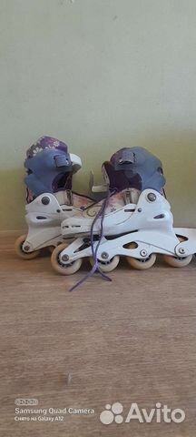 Роликовые коньки детские раздвижные
