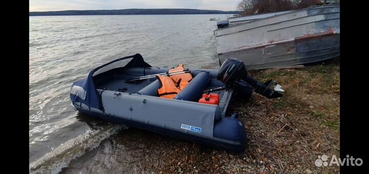 Надувная лодка пвх катамаран virta allegro 3,90