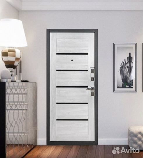 Дверь входная металлическая с шумоизоляцией