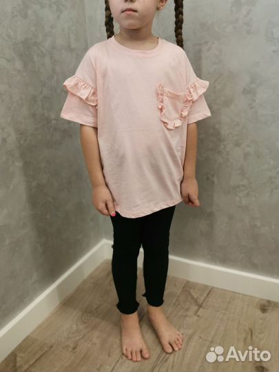 Футболка zara для девочки