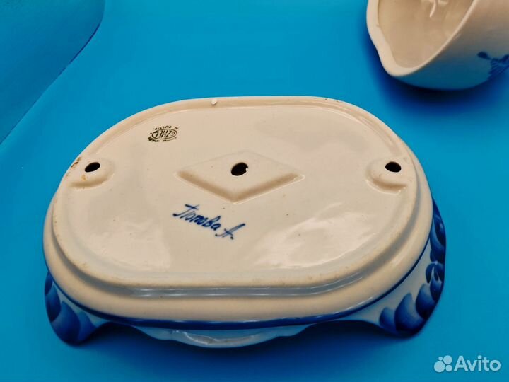 Масленка гжель