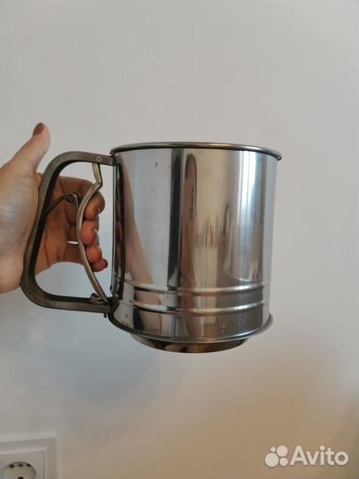 Кружка сито с ручкой