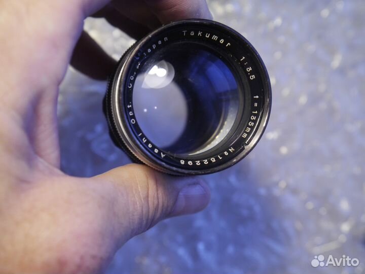 Такумар м42 портретник 1З5мм отличныйстарый-старый