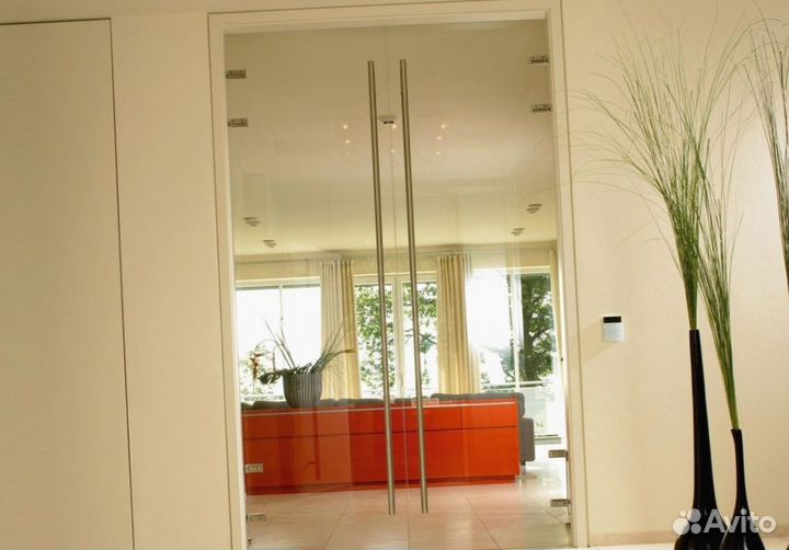 Раздвижные стеклянные двери