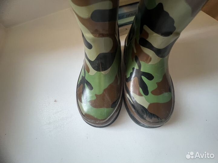 Детские резиновые сапоги 23 размер
