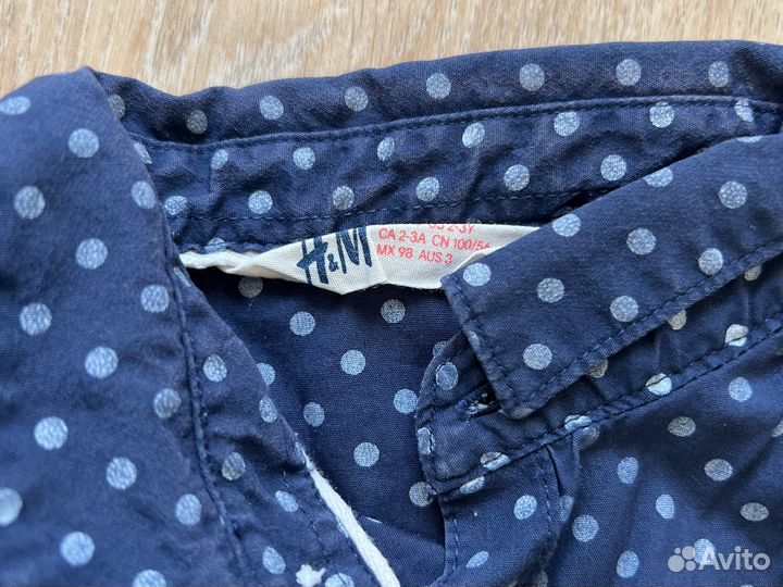 Рубашка и брюки для девочки, р.98, бу