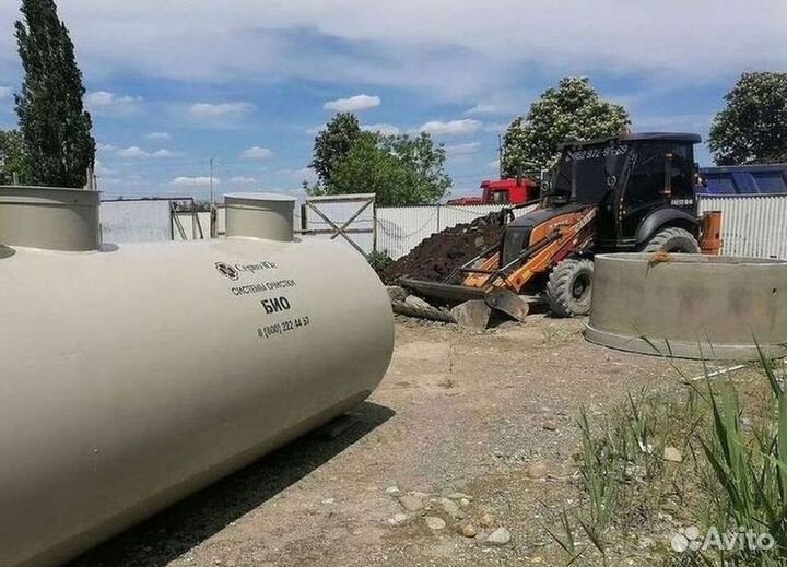 Септик под ключ с гарантией