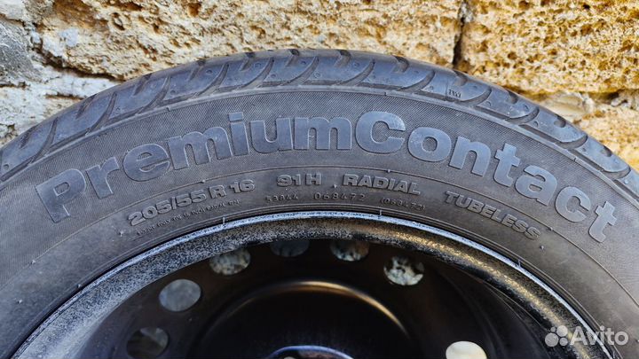 Continental PremiumContact 205/55 R16 на дисках