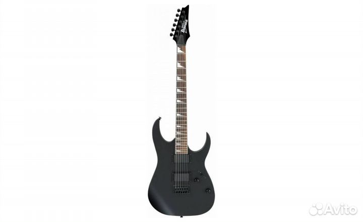 Электрогитара ibanez GIO GRG121DX-BKF black flat