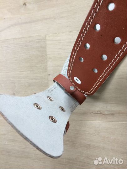 Пояс кожаный для фитнеса