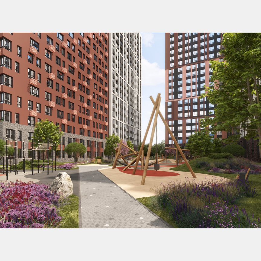 3-к. квартира, 76 м², 20/22 эт.