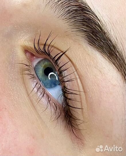 Ламинирование и окрашивание ресниц