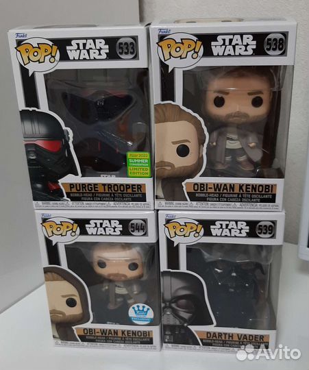Funko POP star wars/ clon wars/ obi wan kenobi