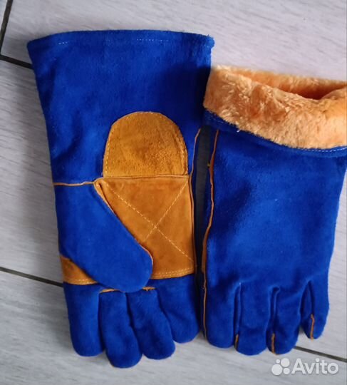 Краги сварочные замшевые