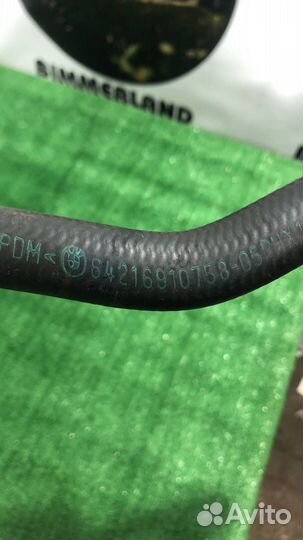 Патрубок отопителя (печки) BMW 5 E60/E61 рест. E61