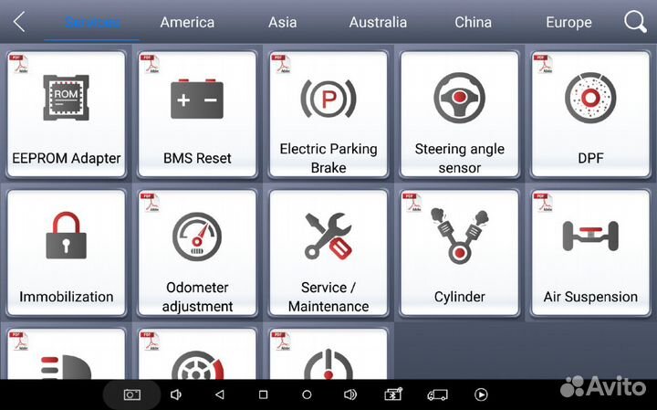 Диагностический сканер Xtool H6 Pro