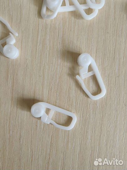 Крючки для штор, тюля