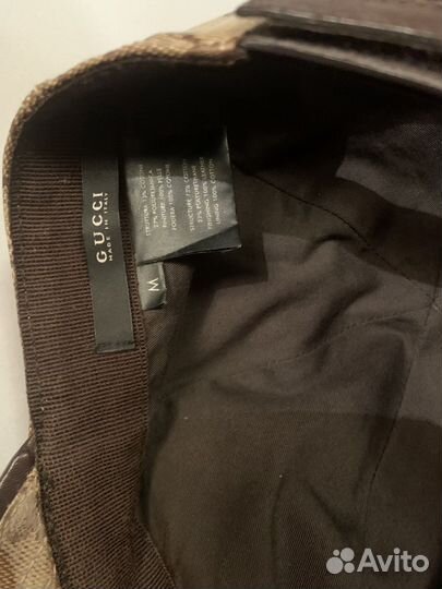 Бейсболка gucci. Оригинал