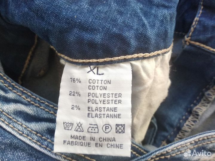 Комбинезон стрейч джинсовый