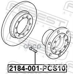 Шпилька колесная 2184-001-PCS10 Febest
