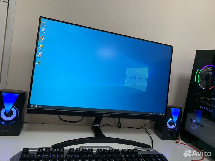 Игровой пк в полном комлекте Ryzen рассрочка