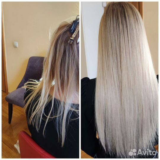 Ленточное наращивание волос