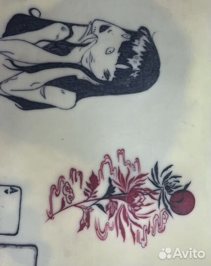 Модель на тату