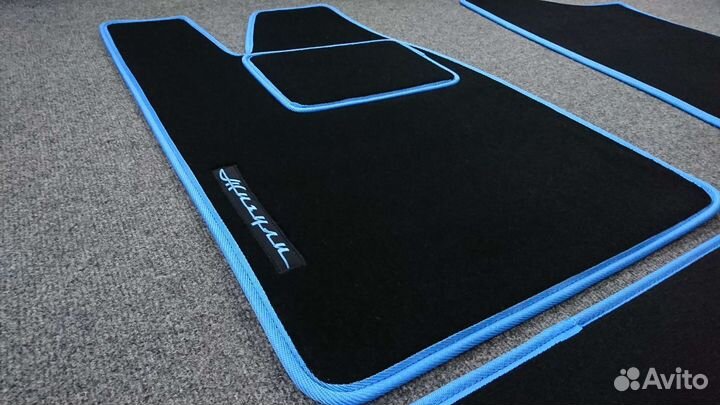 Автоковрики для ваз 2101 - 2107, чёрные