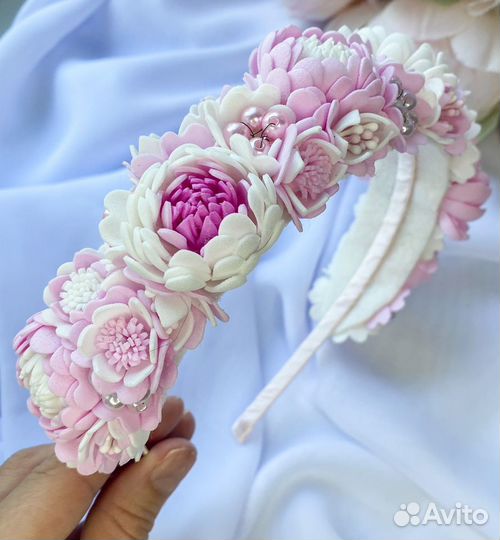 Ободок ручной работы