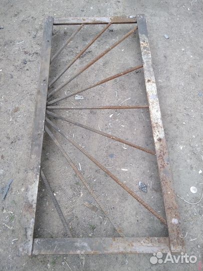 Ворота решётки рамы металлоконструкции