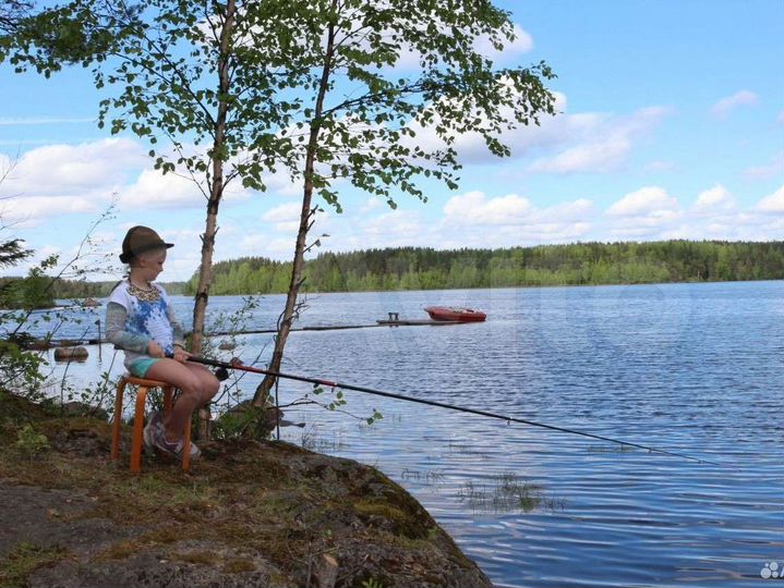 Коттедж 160 м² на участке 100 сот.