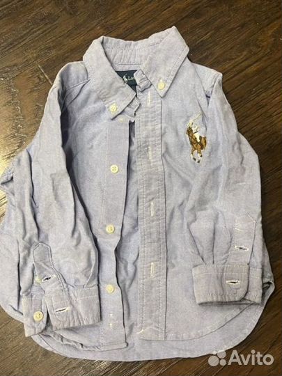 Рубашка на мальчика 86 ralph lauren