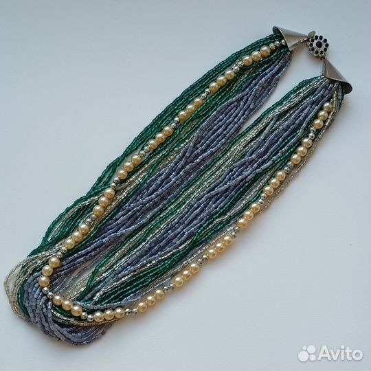 Колье, бусы разные