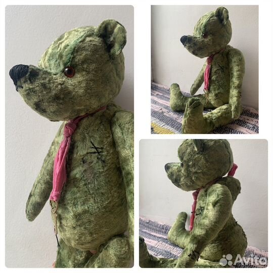 Мишка тедди плюшевый ручная работа