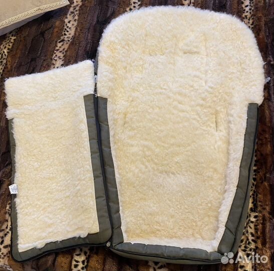 Зимний конверт в коляску