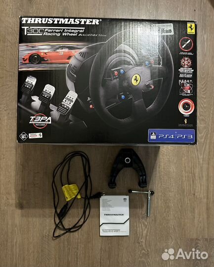 Руль Thrustmaster T300 Ferrari Integral Alcantara