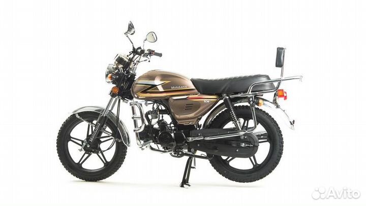 Мопед мотоленд альфа VR11(цвет-коричневый)