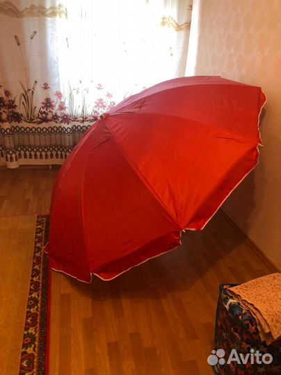 Зонт пляжный большой
