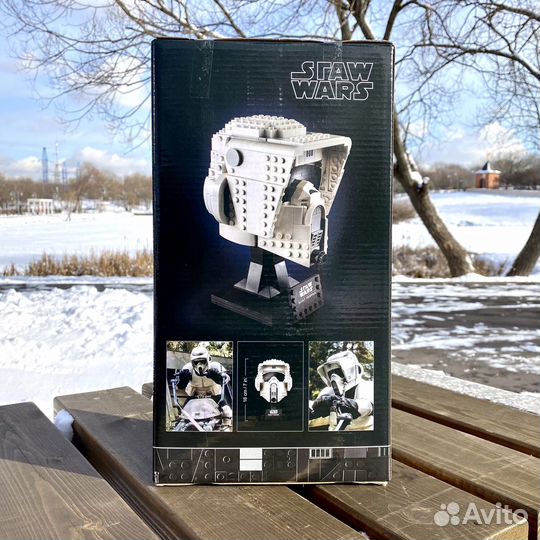 Конструктор Шлем пехотинца-разведчика Star Wars