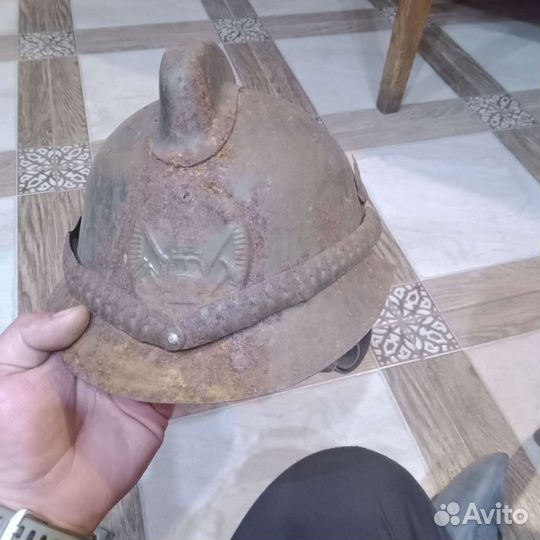 Каска пожарная необычная модификация