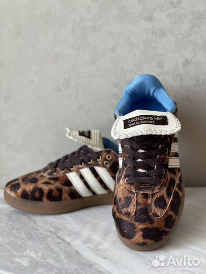 Кеды Adidas samba leopard
