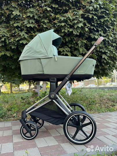 Коляска cybex priam 4 2 в 1 leaf green