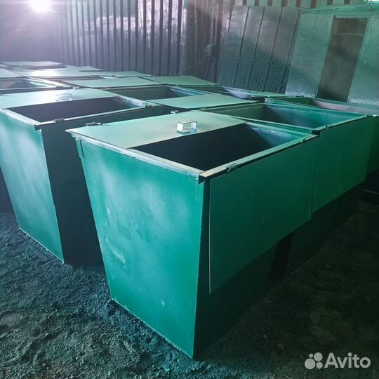 Бак для мусора 900x700x1100